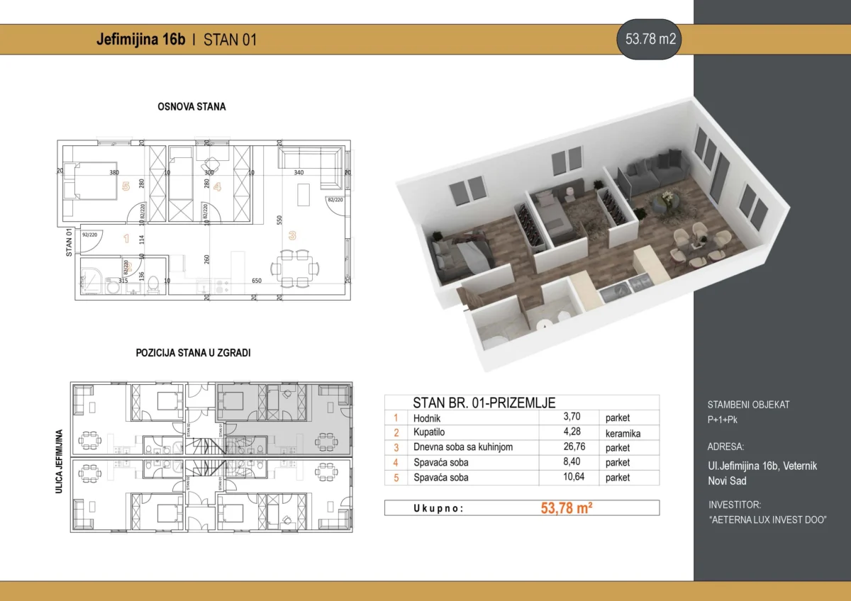 Jefimijina 16 B-G1 - Trianon