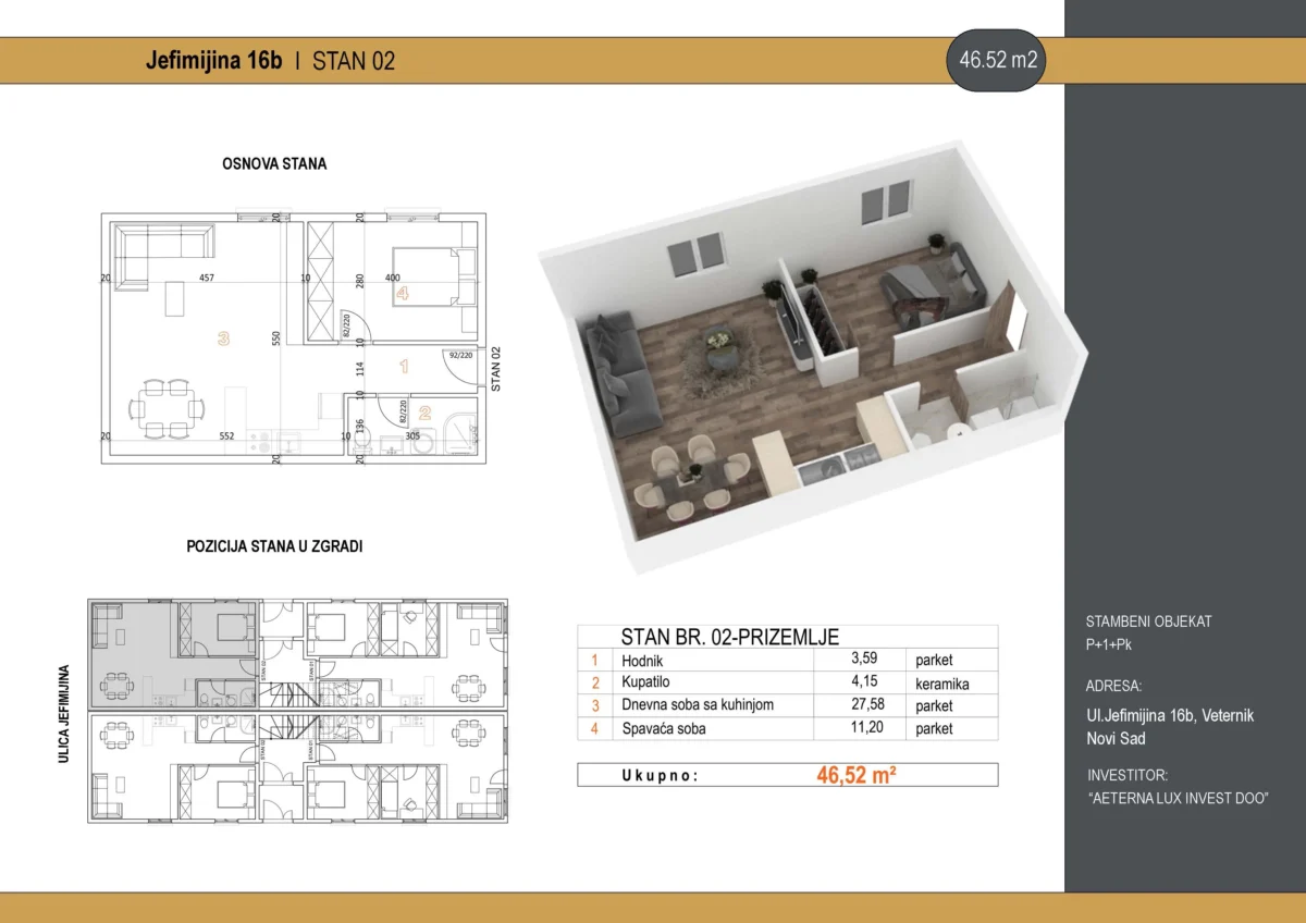 Jefimijina 16 B-G2 - Trianon