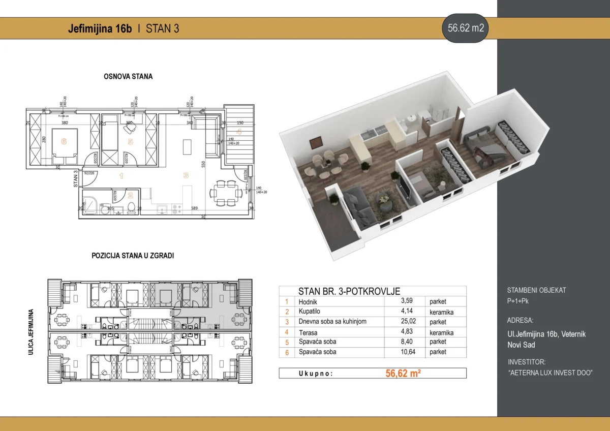 Jefimijina 16 B-S3 - Trianon