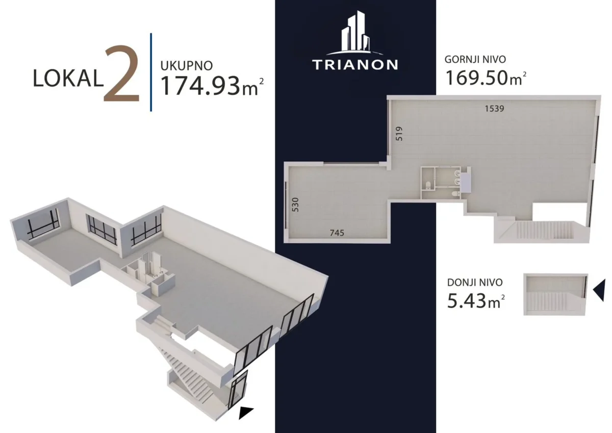 Temerinski put - lokal 2 - Trianon